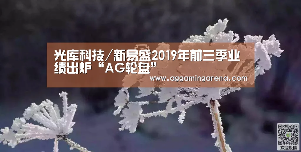 光库科技/新易盛2019年前三季业绩出炉“AG轮盘”(图1) AG龙虎