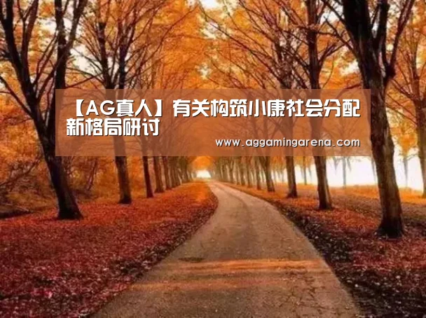【AG真人】有关构筑小康社会分配新格局研讨(图4) AG互动